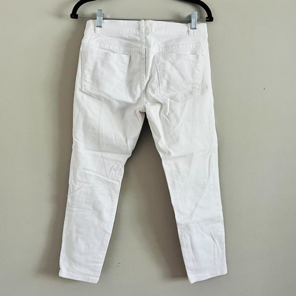 Jacob Mid-Rise Cropped Jeans with Zipper Opening at the Ankles, Size 27 - Picture 6 of 11